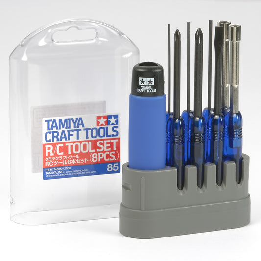 Tamiya R/C Tool Set (8 pcs) - JIS Japanese Industry Standard